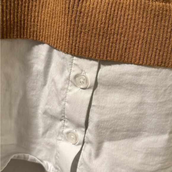 Knit And Woven Pullover Sweater size 1 M/8 - Picture 7 of 8